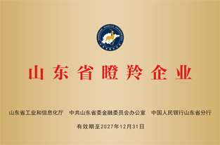 山东省瞪羚企业